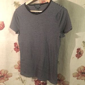 Lauren Ralph Lauren Jackie black and white stripes